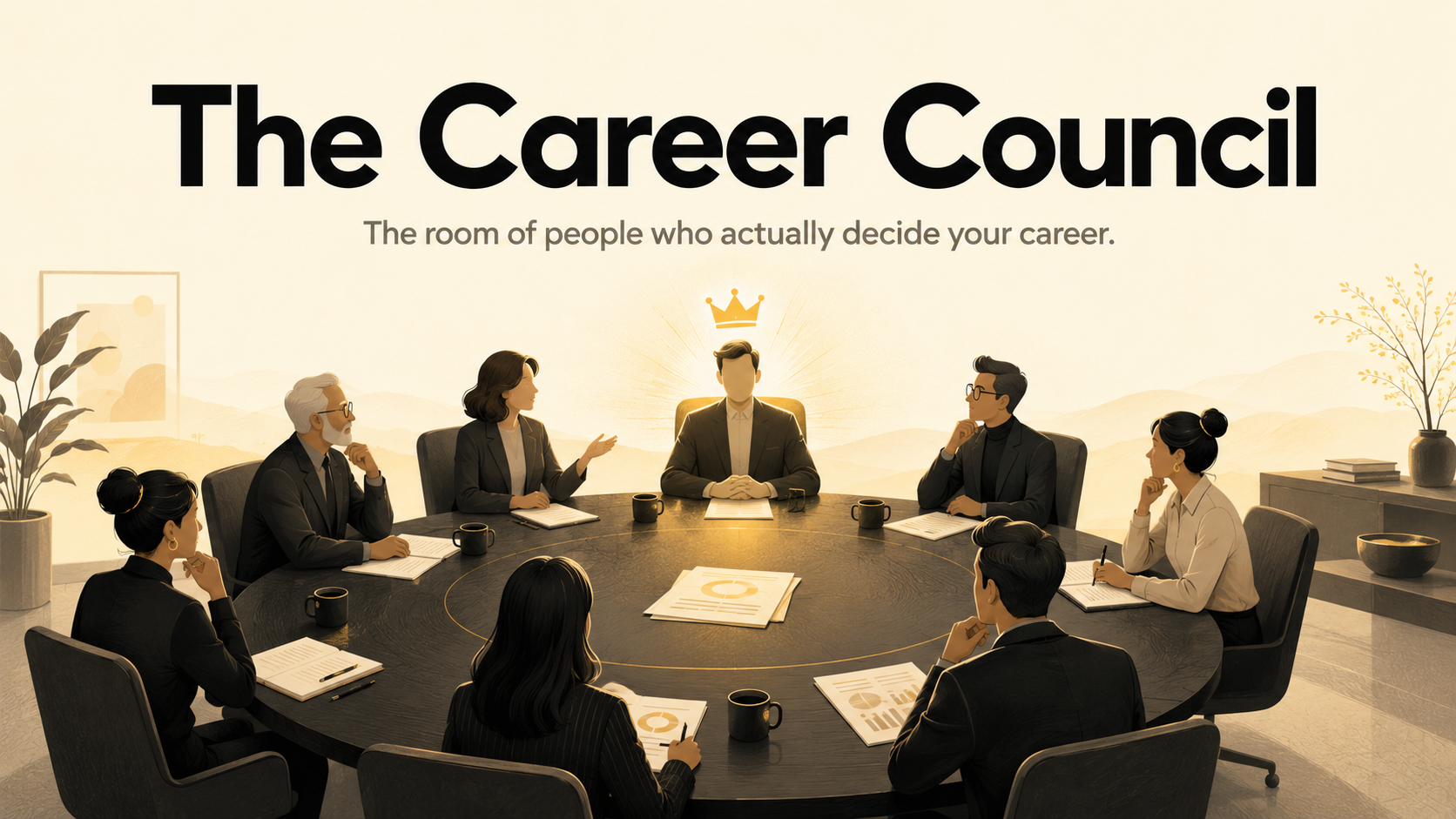 The Career Council, the room of people who actually decide your career